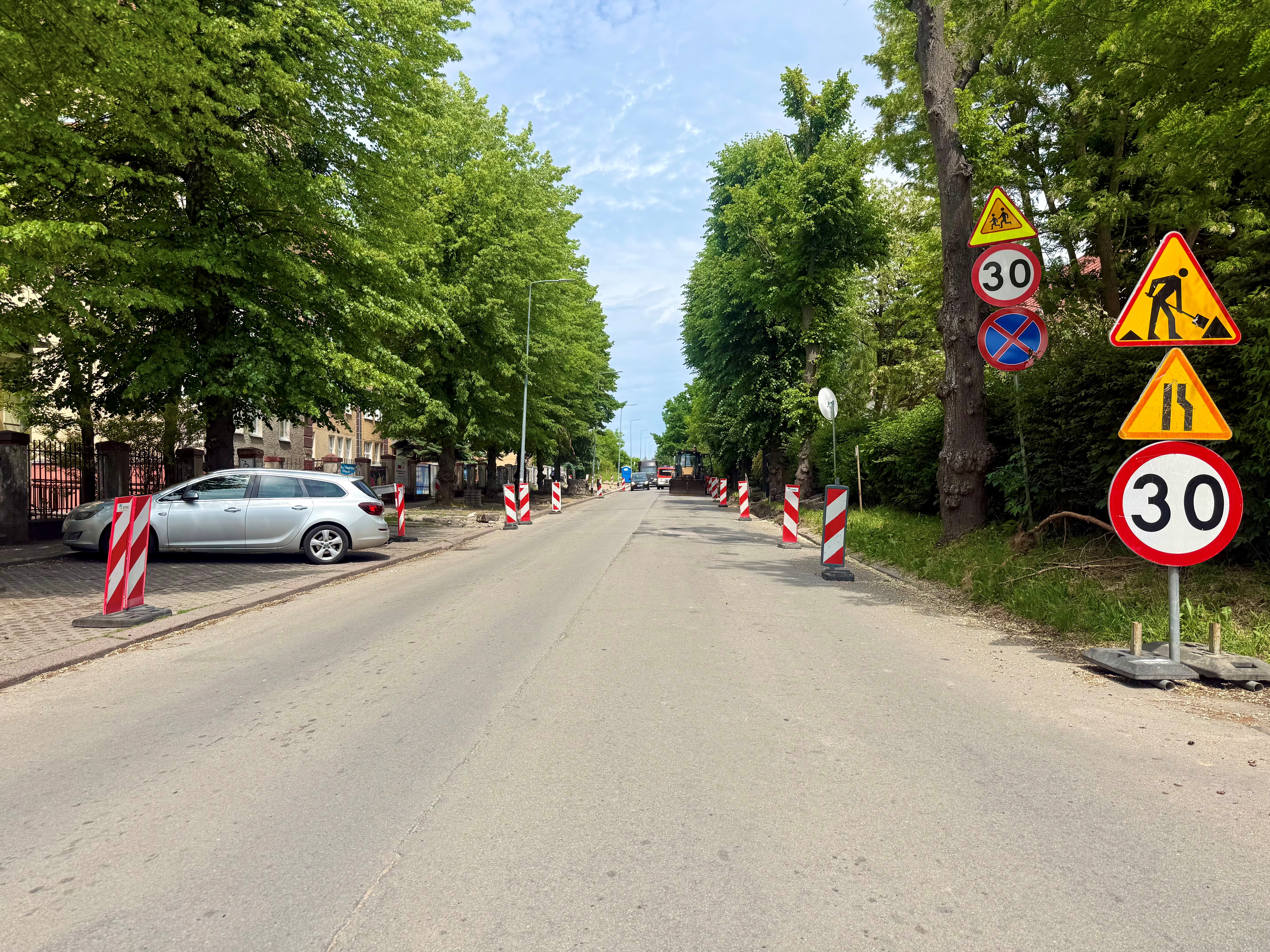 aktualność: Utrudnienia w ruchu na ul. Saperów